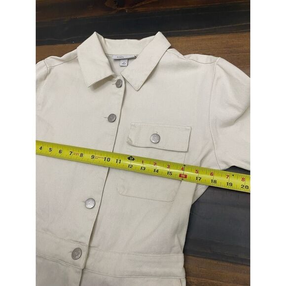 Sandy Liang x Target Women’s Button Front Long Sleeve Jumpsuit Birch Size 4 - Picture 8 of 16